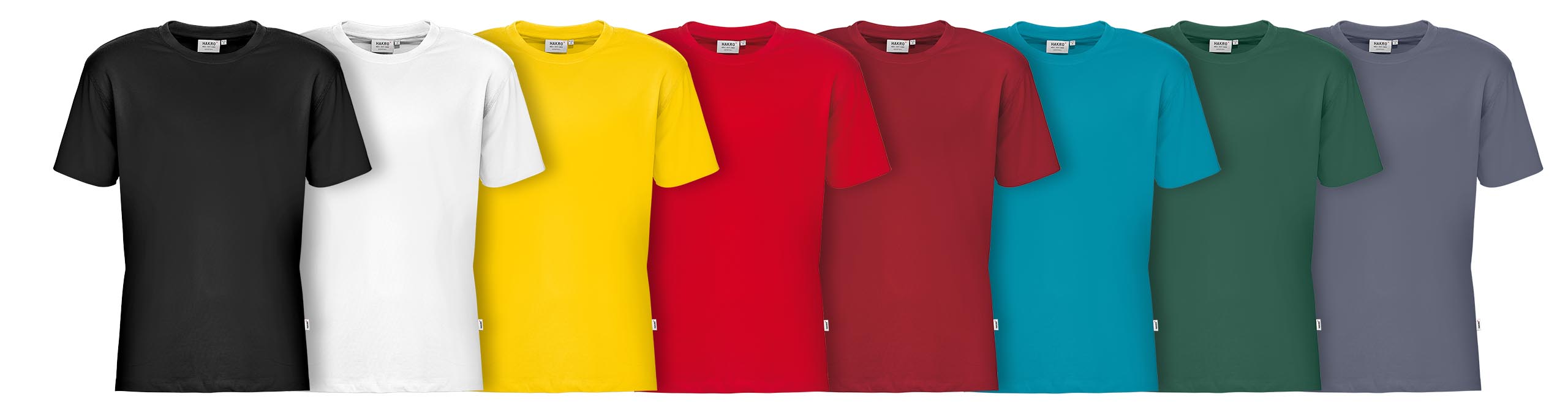 T-Shirts umgefärbt