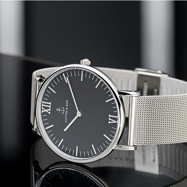 Kapten & Son silber mesh
