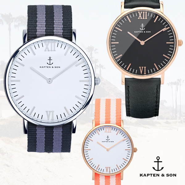 Kapten & Son Campus Herrenarmbanduhren